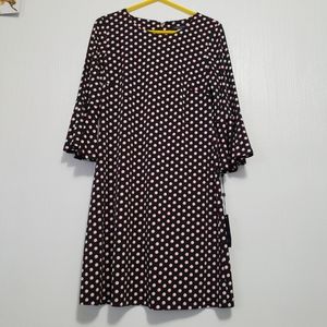 Tommy Hilfiger | Polkadot flared sleeve dress